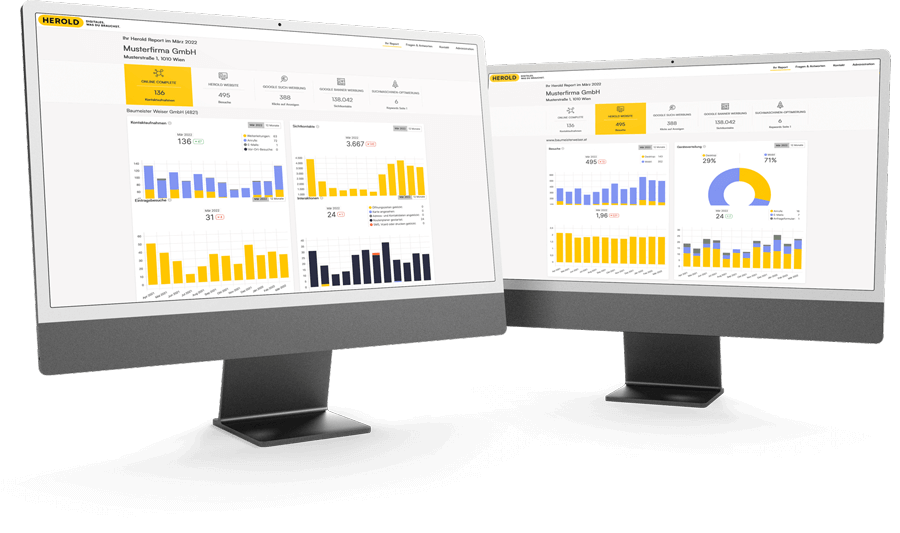 Darstellung eines Muster Reports
